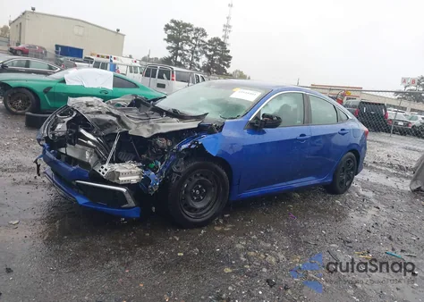 2020 Honda Civic Lx z USA, uszkodzony, nr VIN 2HGFC2F65LH593610